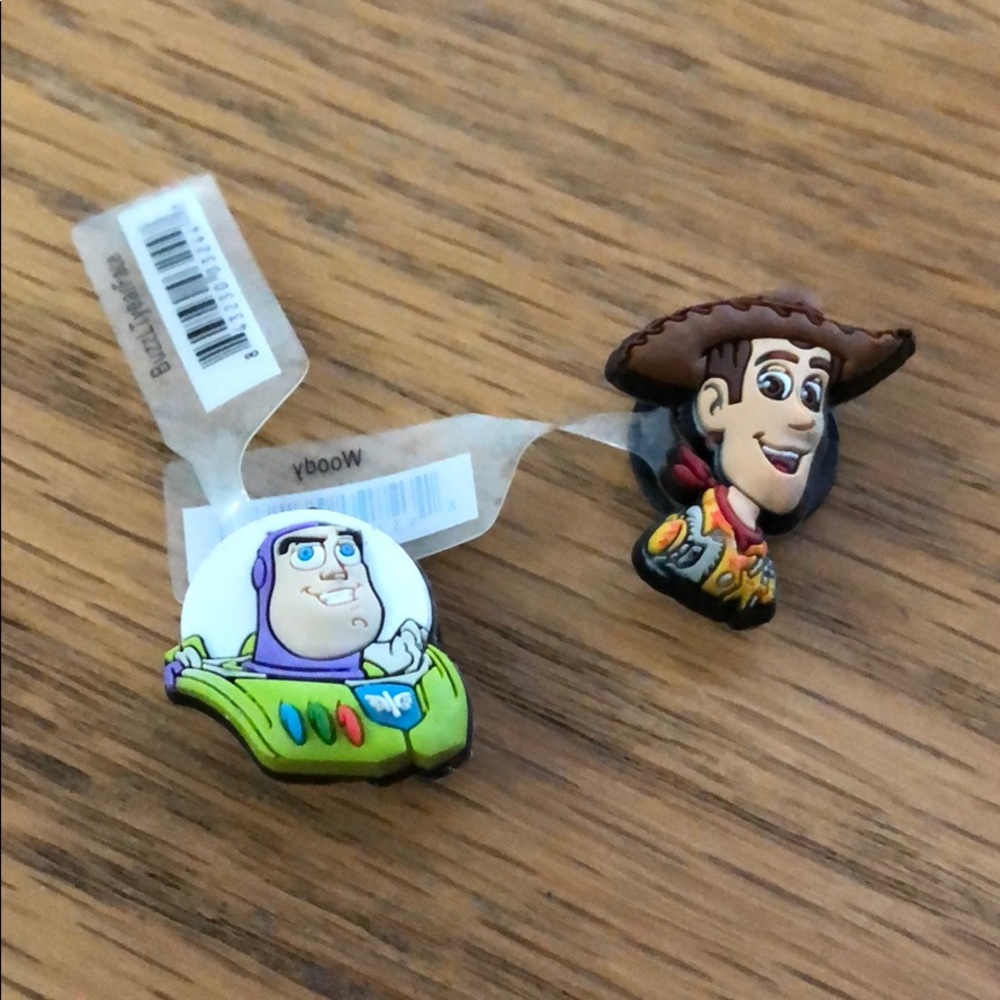 Disney Toy Story Buzz and Woody Crocs Charm